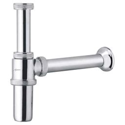 Aquieen 32mm Brass Bottle Trap with 300mm Pipe &a; Wall Flange-image-7