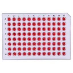 Abdos 96 Places Polypropylene Unskirted Elevated Top Standard Well PCR Plate, P10715-46