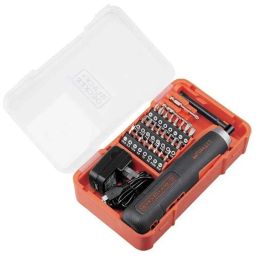 Black+Decker 4V Li-ion Cordless Screwdriver with E-Clutch &a; Intelligent Torque System, BD40K27-17