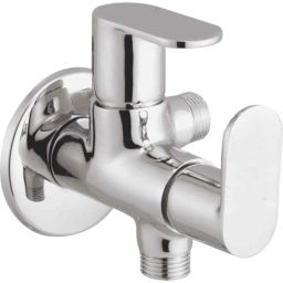 IRIS Ocean Brass Chrome Finish 2 Way Angle Cock-image-43