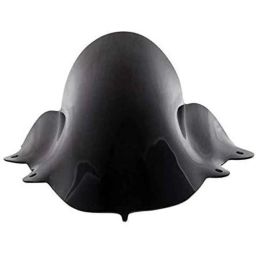 AOW Double Bolt Bubble Visor for Yamaha R15 V3 (Black) C-3-2