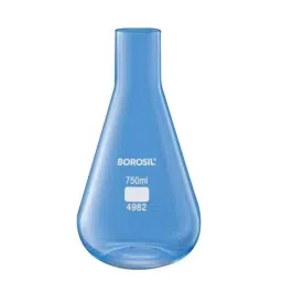 Borosil 750ml Erlenmeyer Conical Flask, 4982027-34