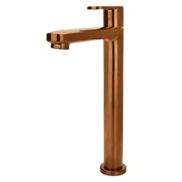 Aquieen Cuff Brass PVD Antique Copper Extended Body Pillar Cock Basin Tap-image-38
