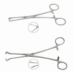Forgesy 6 inch Stainless Steel Allis Tissue Forceps &a; 6 inch Babcock Tissue Holding Forceps Set, GSS097-image-50