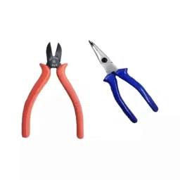 Sky Blue 2 Pcs 7.8 inch Diagonal Plier Combo, SBE_PLIER_COMBOS_COMBO_802-picture-8
