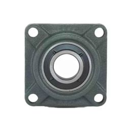 NTN 55x195x100mm Cast Iron 4-Bolt Square Flanged Unit, UKF312D1-picture-3