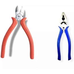 Sky Blue 2 Pcs 7.8 inch Lineman Plier Combo, SBE_PLIER_0461-picture-41