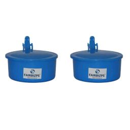 Fairbizps SM-114 300ml Polypropylene Blue Spitting Mug (Pack of 2)-image-20
