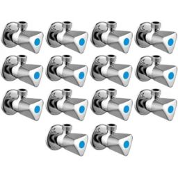 Senkiddpro Triangle Stainless Steel Chrome Finish Wall Mounted Angle Cock (Pack of 14)-image-20