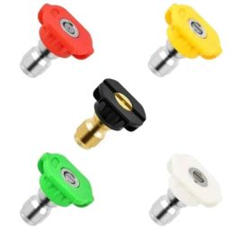 Fieldstar 5 Pcs 4000psi 1/4 inch Quick Connect Universal Pressure Washer Nozzle Tips Set-picture-41