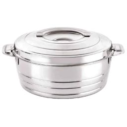 Cello Fortuna 5000ml Stainless Steel Silver Casserole, 401CTES0039 (Pack of 2)-picture-49