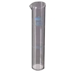 Glassco 2000ml Glass Boro 3.3 Clear Glass Volumetric Flask with Penny Head Glass &a; Polyethylene Stopper, 128.576.11 (Pack of 5)-48