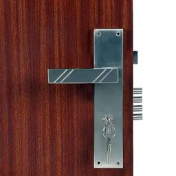Handle Waala Altis 10 inch 60mm Stainless Steel Satin Finish Cylindrical Plate Both Side Key Mortise Door Lock Set-image-19