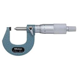 Mitutoyo 0-25mm Ratchet Stop Crimp Height Micrometer, 112-401-25