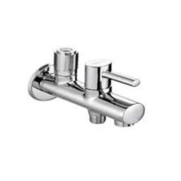 Hindware Nebula Chrome Brass 2 in 1 Bib Cock, F450004-picture-2