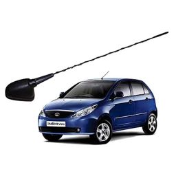 Auto Pearl Black Mount Rubber Mast Flexible Car Roof Antenna with Anti-Theft Design For Tata Vista-image-81