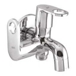 Zoie Orneo Brass Silver Chrome Finish 2 in 1 Bib Tap, Z31009-picture-17