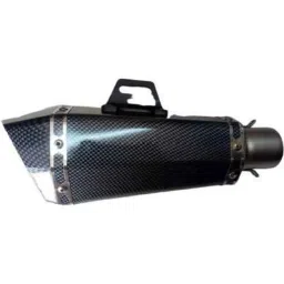 RA Accessories Black Wide Mouth Printed Silencer Exhaust for TVS Apache RTR 200 4V FI-picture-45
