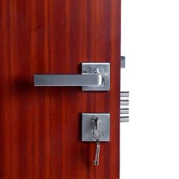 Voltizi 45x85mm Stainless Steel Satin Finish Mortise Main Door Lock Set, ‎MG-201-ROSE-OSK-image-38