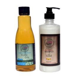 Indopower DD250 200ml Daily Shine &a; Protect Hair Oil with 500g Root Activator Shampoo Combo Pack-25