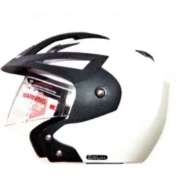 Vega Crux Of White Open Face Motorbike Helmet, Size (M, 570 mm)-picture-39