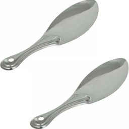 rushabh collections Stainless Steel Rice Serving Spoon pack of 2 Stainless Steel Serving Spoon Set-image-2