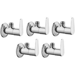 Fastgear Brass Chrome Finish Angle Wall (Pack of 5)-image-87