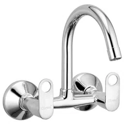 Oleanna Prime Brass Silver Chrome Finish Sink Mixer with Swivel Casted Spout-image-87