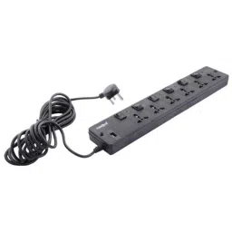 Frontech 6 Socket 5m Fibre Black Power Extension Board, JIL-3515-picture-12