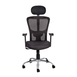 Mango Blossom Trentbridge High Back Mesh Black Office Chair-33