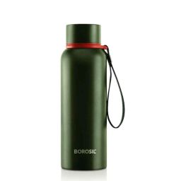 Borosil Trek 850ml Stainless Steel Green Hydra Vacuum Insulated Flask Water Bottle, BT850GRN101-picture-25