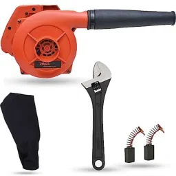Hillgrove 800W Plastic Red Electric Air Blower with Carbon Brushes &a; 8 inch Adjustable Wrench, HGCM1080-picture-6