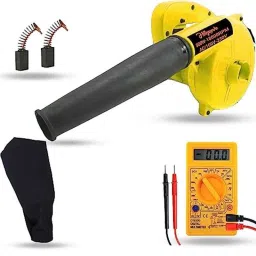Hillgrove 800W Plastic Yellow Electric Air Blower with Carbon Brushes &a; Multimeter, HGCM1049-image-43