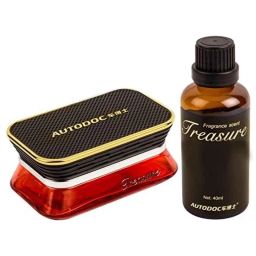 AllExtreme EX-CRPF01 Treasure Perfume Car Air Freshener Diffuser with Essential Oil Fragrance Scent for Dashboard, Home &a; Office-2