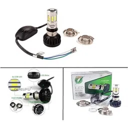 AOW Universal RTD M6 (Super Bright) Led Headlight with Fan for Bajaj Platina 125 (12V / 35W)-image-94