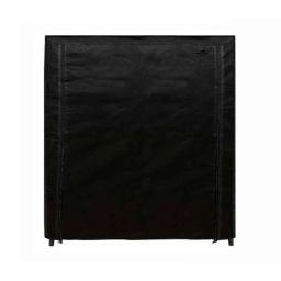 Glowsilk 12 Shelves Metal &a; Non-Woven Black Multipurpose Modular Shoe Rack-97