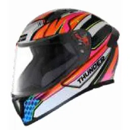 Studds Thunder D8 Matt Black N10 Full Face Motorcycle Helmet, Size: L-picture-41