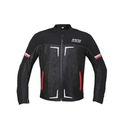 Biking Brotherhood Soft Shell Textile &a; Mesh Panel Metro Riding Jacket, Size: Medium-image-97