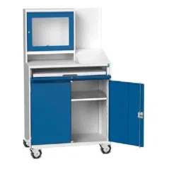 Suwas 200kg 102x60x165cm Steel Computer Trolley, SU-COMPT-007-picture-47
