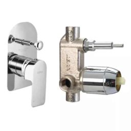 Cera Chelsea Concealed Diverter Exposed Part and Concealed Part, F1016701 + F4010101 (Pack of 2)-25