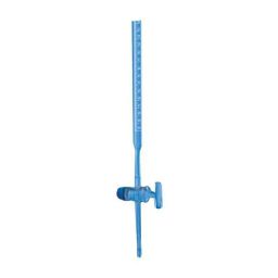 Borosil 100ml Class A Straight Bore Burette with Glass Stopcock, 2002016-14