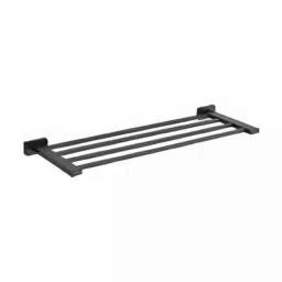 Cera Bold 600mm Stainless Steel 304 Matte Black Wall Mount Towel Rack, F5013101MB-image-49