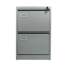 Tufferone 2 Shelves Stainless Steel Grey DIY Vertical Filing Cabinet-1