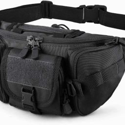 JTF Outdoor Tactical Military Pack Chest Bag Waist Bag 4 pouch zippar with belt BAG-image-24