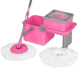Trueware Pink Plastic Foldable Mop-picture-37