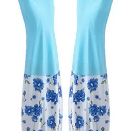 PVC FlockLined Long Elbow Length Gloves for Kitchen Dishwashing Winters Wet and Dry Glove Set-image-97