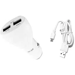 AOW LED Car USB Charger Dual Car Mobile Charge 3.0A with Cable for Renault Koleos-image-21