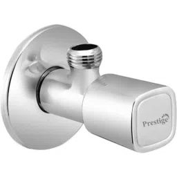 Prestige DIXY Brass Chrome Finish Angle Cock with Wall Flange-image-8