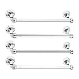 Aligarian 24 inch Stainless Steel Chrome Finish Wall Mounted Towel Rod (Pack of 4)-image-79