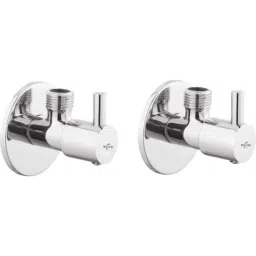 Neelkund Flora Brass Silver Chrome Plated Angle Valve (Pack of 2)-image-51